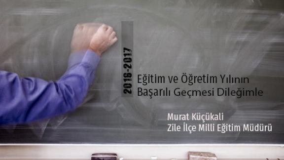 İlçe Milli Eğitim Müdürü Murat KÜÇÜKALİ´nin İlköğretim Haftası Kutlama Mesajı