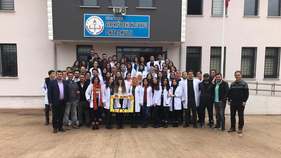 Tokat Gazi Osman Paşa Üniversitesi, Tıp Fakültesi öğrencilerinden Türk Tıp Öğrencileri Birliği 