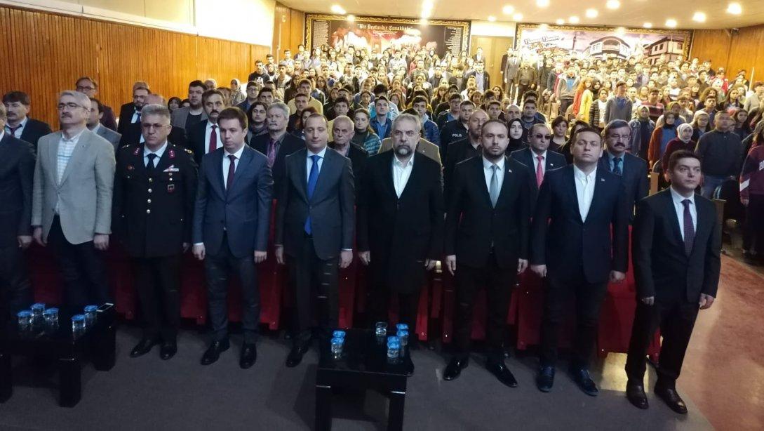 12 Mart İstiklal Marşının Kabulü ve Mehmet Akif Ersoy´u anma etkinliği düzenlendi