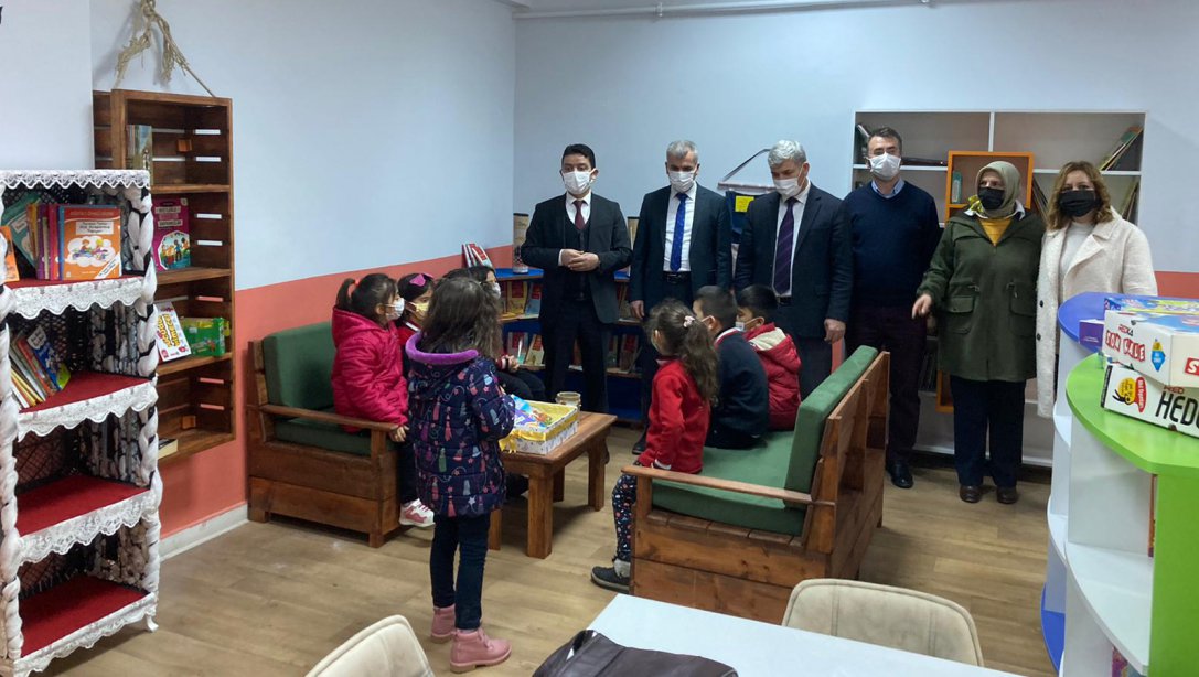 Mehmet Akif İlkokulu Sıfır Atık Kütüphanesi Açılışı