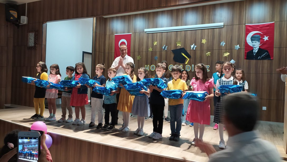 2021-2022 Eğitim Öğretim yılı Kitap Tokat Projesi Sene Sonu Okuma Kültürü ödül töreni Hüseyingazi Ortaokulu Konferans salonunda gerçekleştirildi.