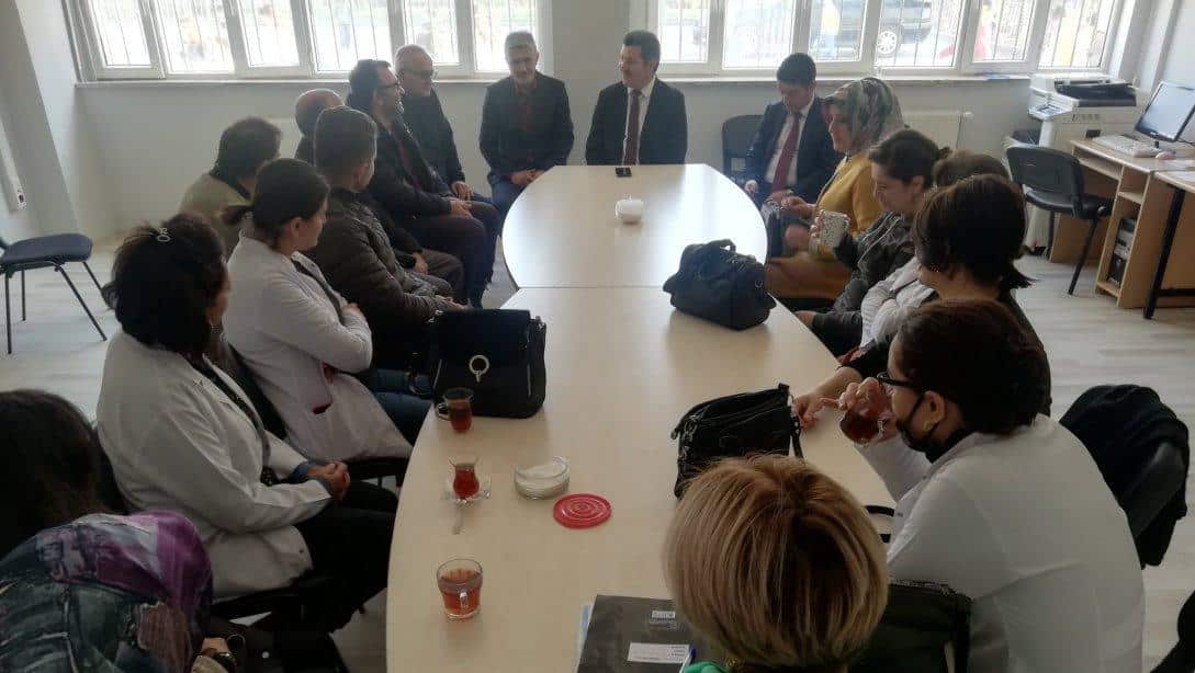 İl Milli Eğitim Müdürümüz Sn. Ahmet Özdemir Atatürk İlkokulunu ziyaret etti. 